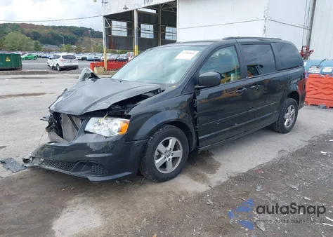 2012 Dodge Grand Caravan Sxt from USA, damaged, VIN 2C4RDGCG6CR405996
